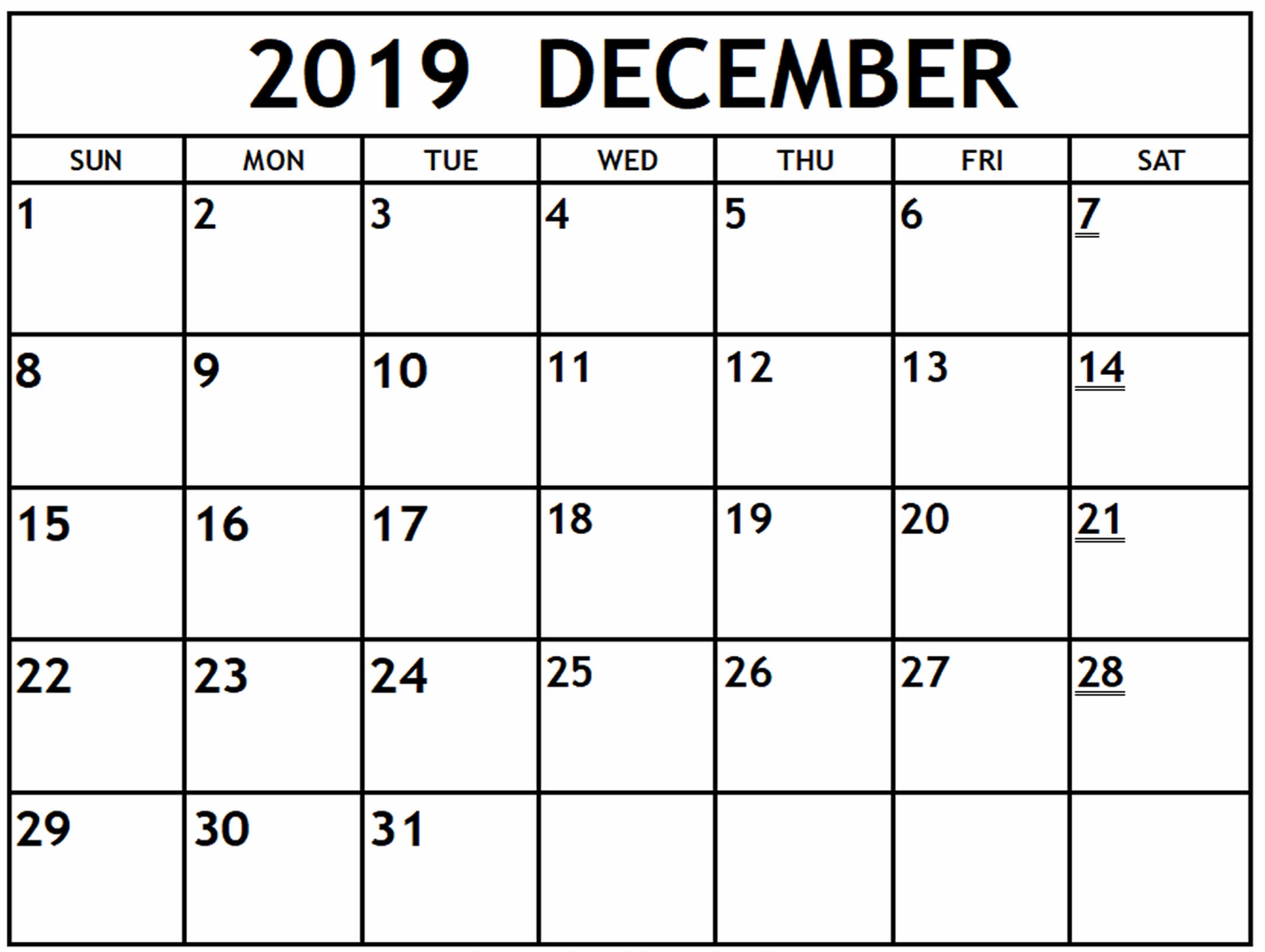 Printable December 2019 Portrait Calendar Free Free Printable Calendar