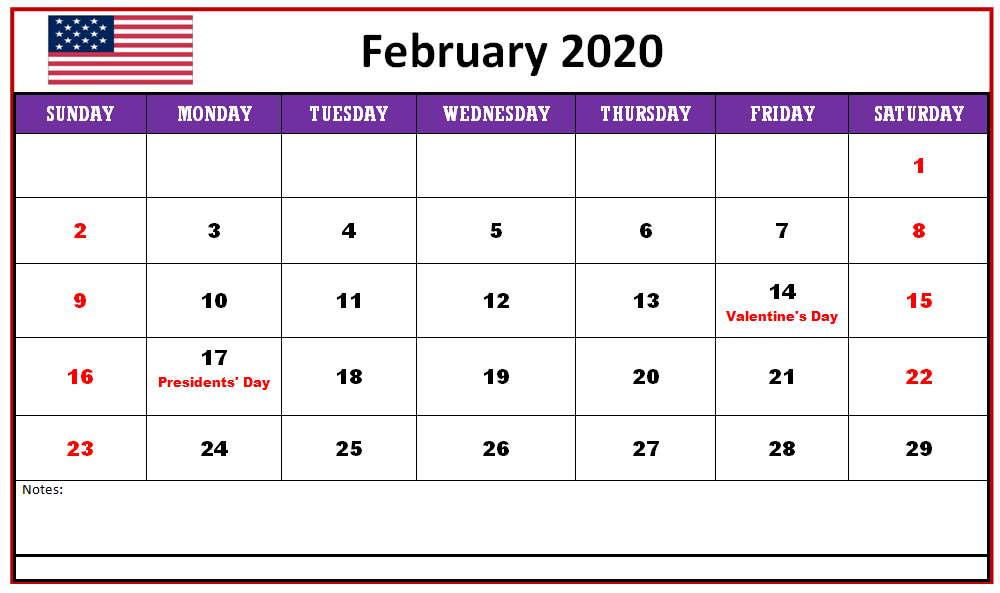 Feb 2020 Calendar Successful Tips For Everyone | Free Printable Calendar