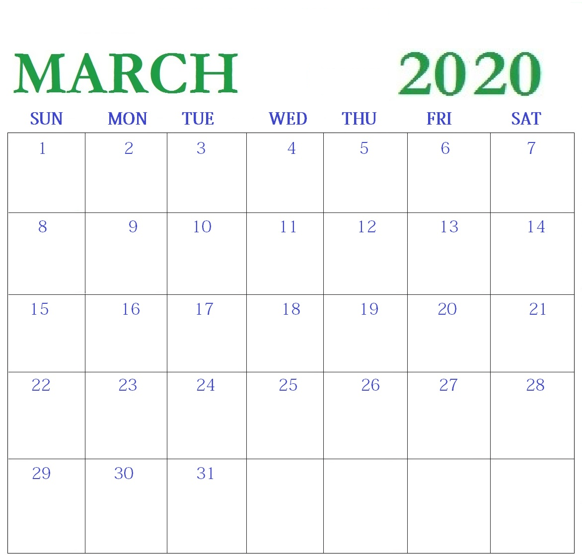 May 2020 Calendar Excel- Plan Holidays 